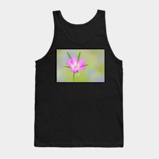 Corncockle Flower Tank Top